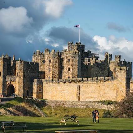 Self-guided tour of a medieval castle