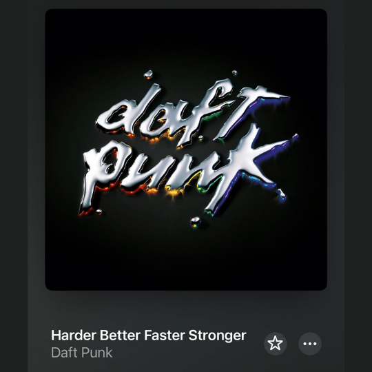 Harder Better Faster Stronger