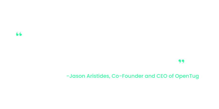 Jason Aristides, CEO of OpenTug, on connecting BargeOS with Telegraph's rail intelligence for reliable terminal handoffs